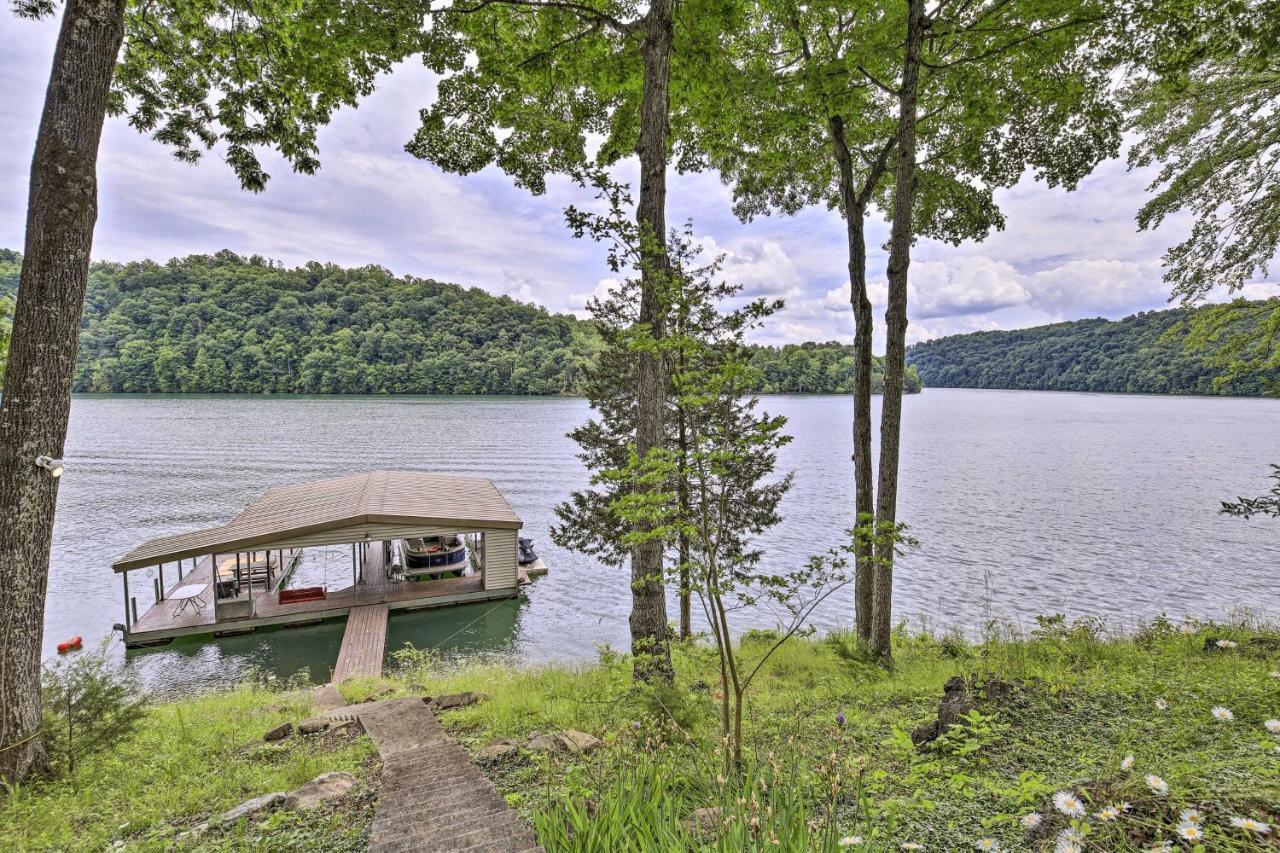Inviting Family Abode With Dock On Norris Lake! Caryville Eksteriør billede
