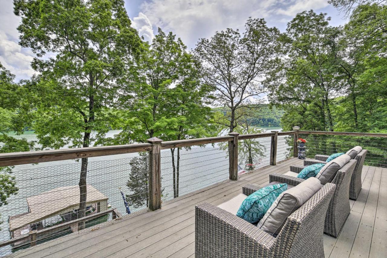 Inviting Family Abode With Dock On Norris Lake! Caryville Eksteriør billede