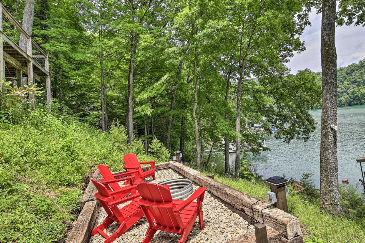 Inviting Family Abode With Dock On Norris Lake! Caryville Eksteriør billede