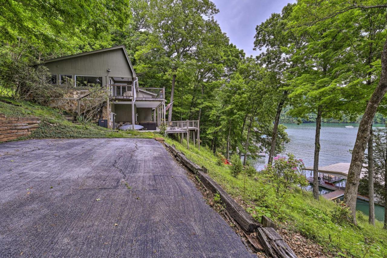 Inviting Family Abode With Dock On Norris Lake! Caryville Eksteriør billede