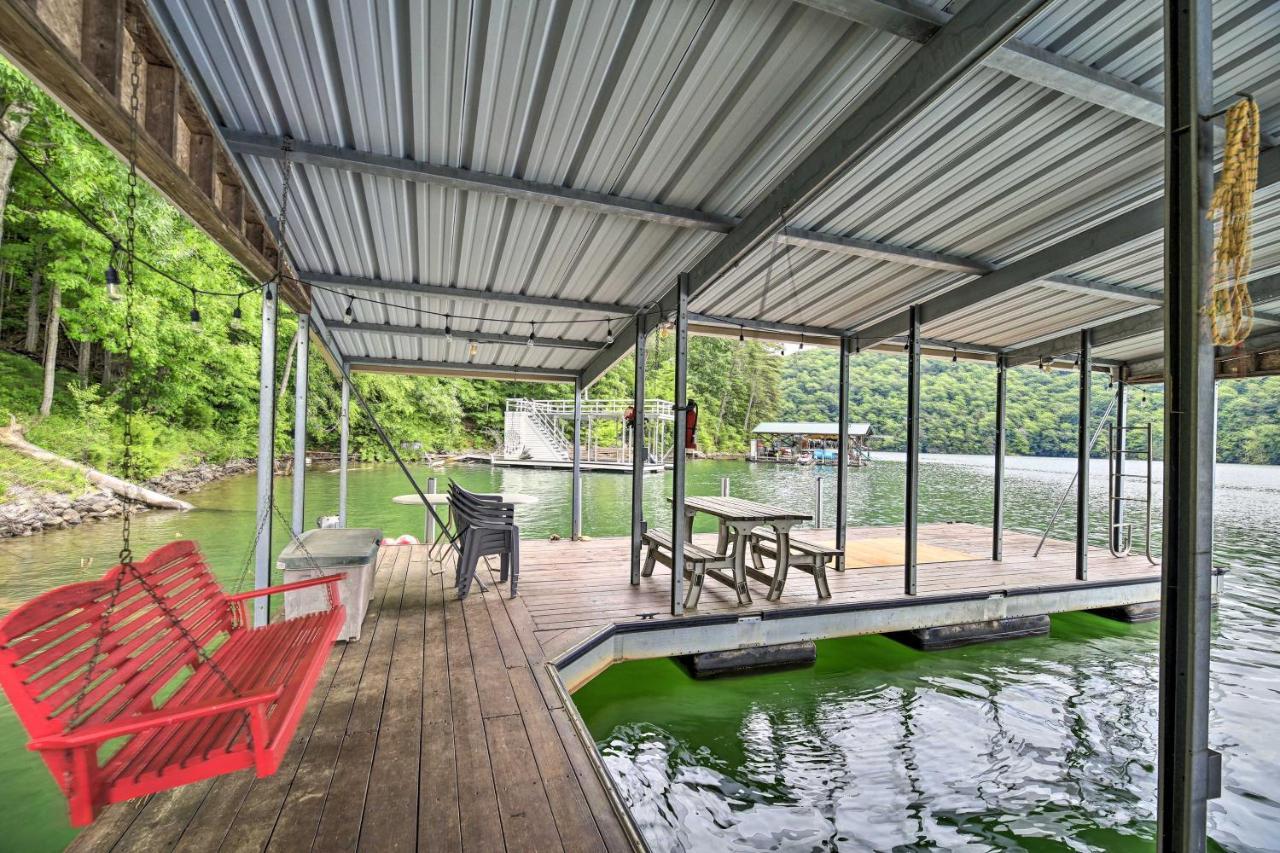 Inviting Family Abode With Dock On Norris Lake! Caryville Eksteriør billede